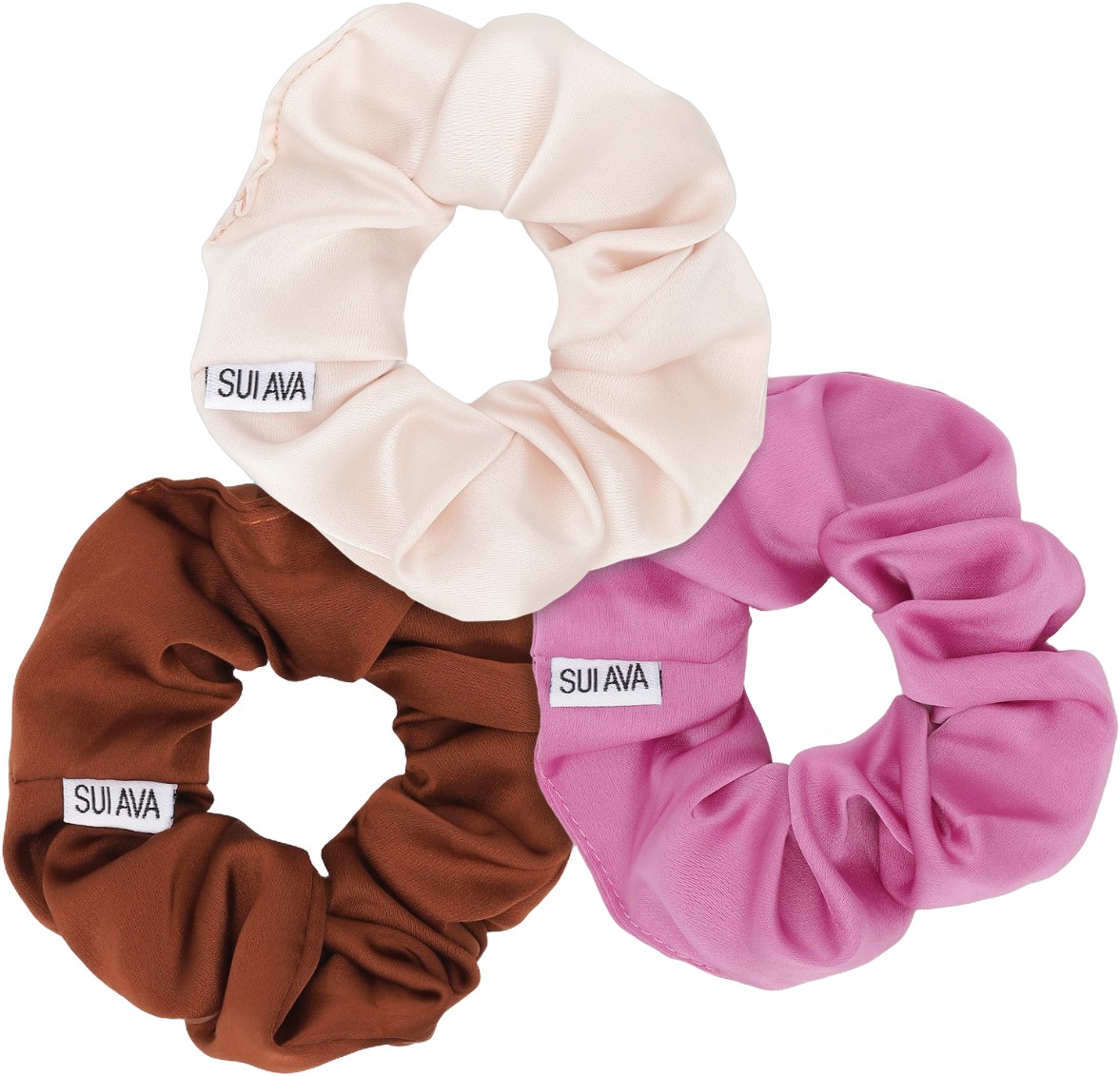 3pack Ribbon Scrunchies